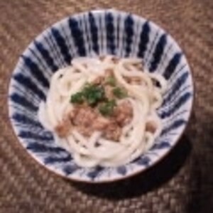 納豆うどん